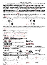 3 Đề ôn thi học kỳ II môn Vật lý 12